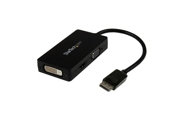 Startech.com Travel A V Adapter 3-in-1 Displayport To Vga Dvi Or Hdmi