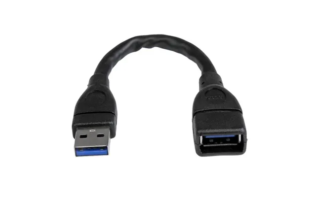 Startech.com Usb 3.0 A-to-a Extension Cable - 6 In. Black