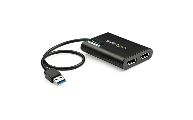 Startech.com Usb 3.0 To Dual Displayport Adapter - 4k 60hz