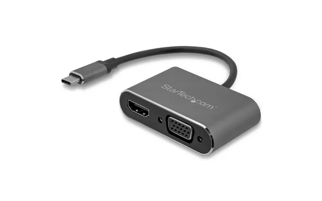 Startech.com Usb-c To Vga And Hdmi Adapter - 2-in-1