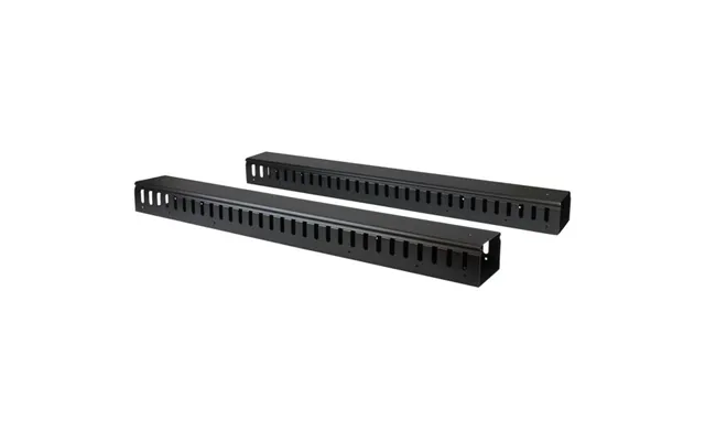 Startech.com Vertical Cable Organizer With Finger Ducts - 0u