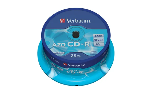 Verbatim Cd-r Azo Crystal 700 Mb 25 Pc S
