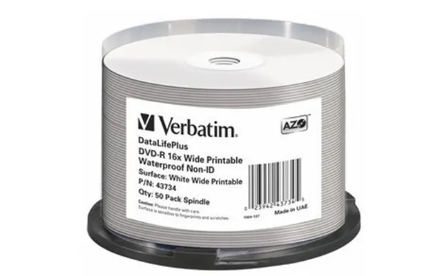 Verbatim Datalifeplus 4.7 Gb Dvd-r 50 Pc S
