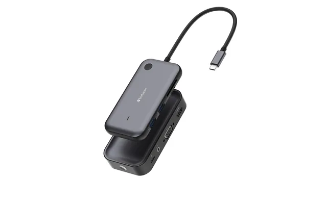 Verbatim Share My Screen 1080p Usb-c Wireless Display Adapter With Hub