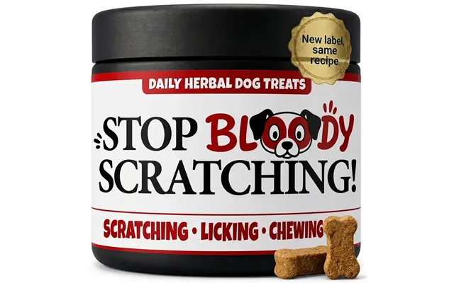 Stop Bloody Scratching - Natural Itching Dog Treats