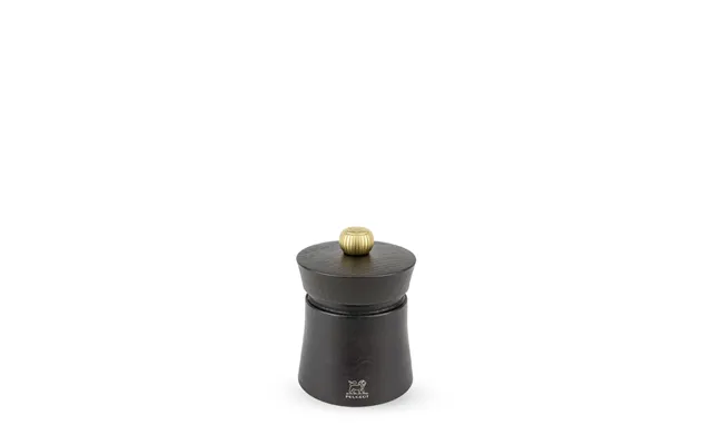 Bring A Touch Of Comfort And Warmth To Your Dining Table With The Peugeot Baya Chocolate-coloured Pepper Mill