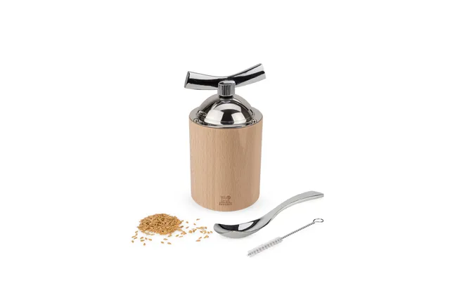 Isen Is Peugeot's First Flaxseed Mill Designed To Break Down The Tough Outer Shells And Unlock The Full Nutritional Bene