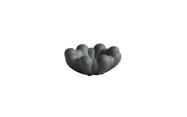 101 Copenhagen Bloom Tray Bowl Mini Dark Grey