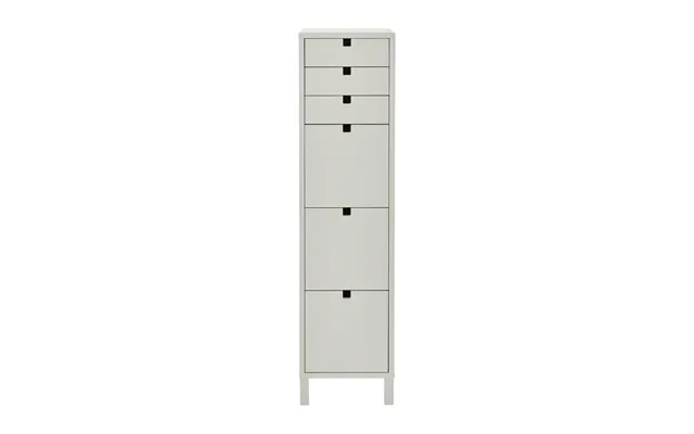 1898 Square Dresser Narrow 6 Drawers Sand