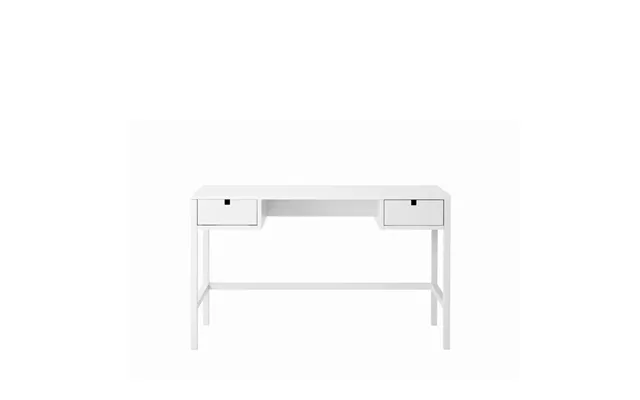 1898 Square Writing Table White