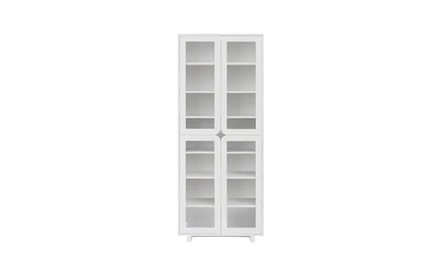 1898 Vidja Hight Display Cabinet White Lack
