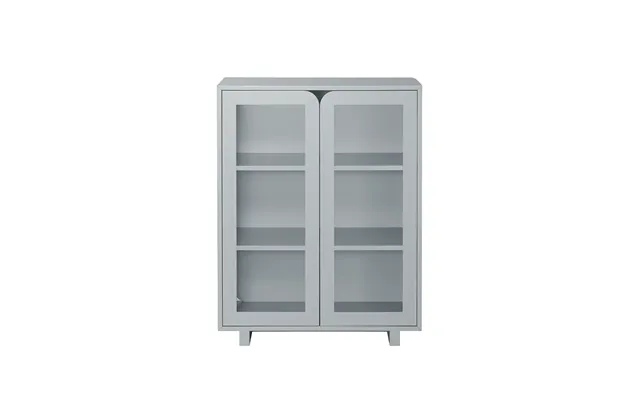 1898 Vidja Low Display Cabinet Grey