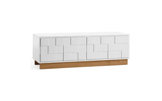A2 Collect 2010 Media Bench White Oak Base