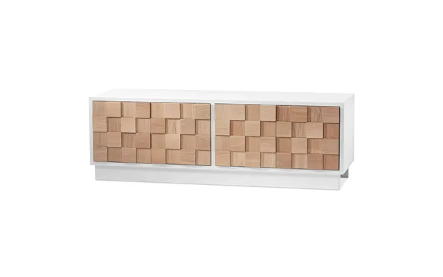 A2 Collect 2016 Media Bench White Oiled Oak-white