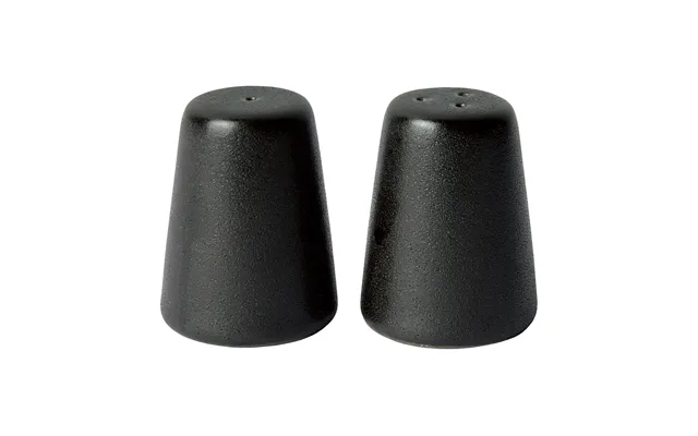 Aida Raw Salt And Pepper Set Titanium Black