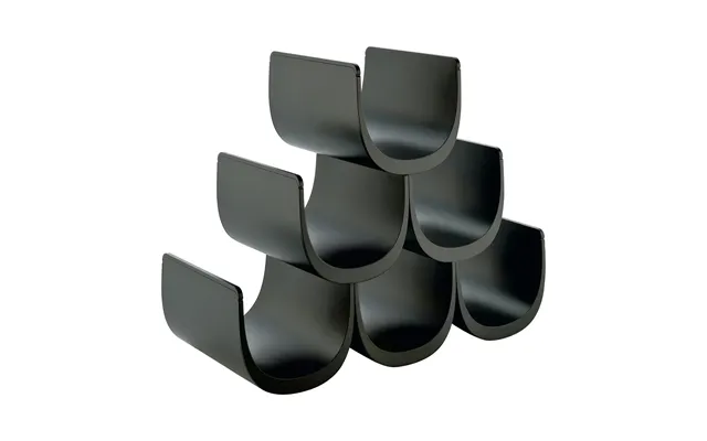 Alessi Noè Wine Stand Black