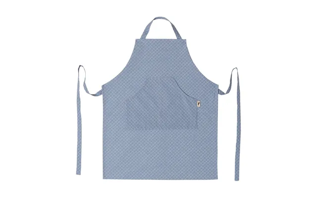 Almedahls Polka Dot Apron Blue