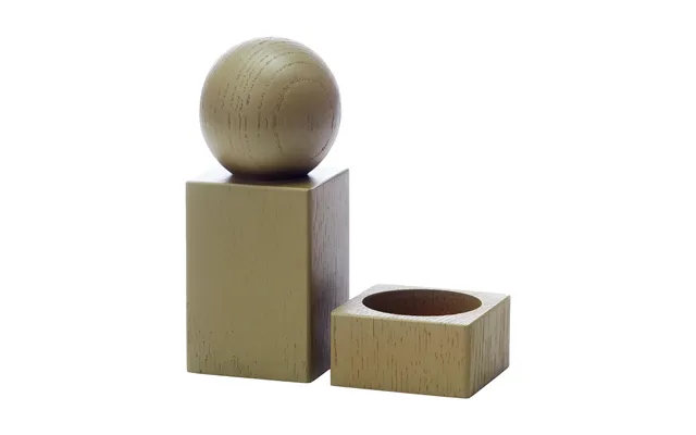 Applicata Twist Spice Grinder And Salt Bowl Olive Green