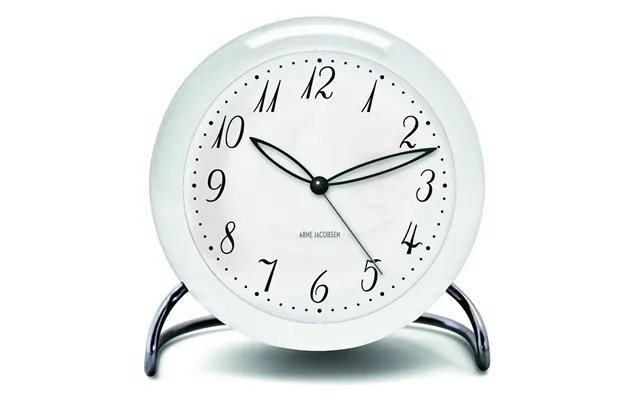 Arne Jacobsen Clocks Aj Lk Table Clock White