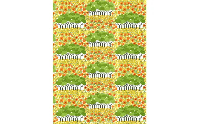 Arvidssons Textil Allé Fabric Yellow-green
