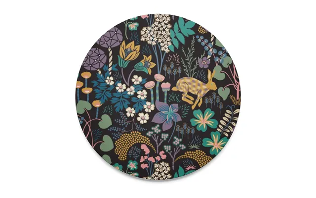 Arvidssons Textil Lyckeflykt Trivet Ø21 Cm Black