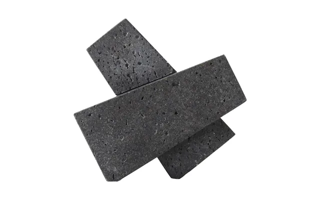 Audo Copenhagen Converge Bookends Lava Stone