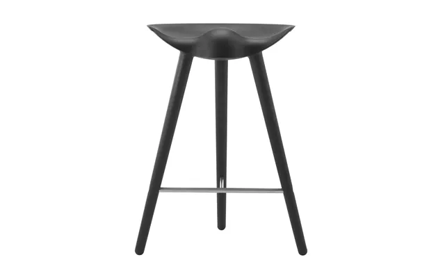 Audo Copenhagen Ml42 Barstool 69 Cm Black-stained Beech Steel