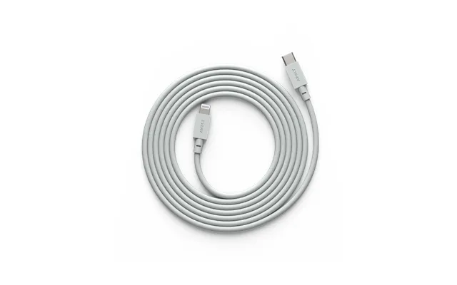 Avolt Cable 1 Usb C To Lightning Charging Cable 2m Gotland Gray