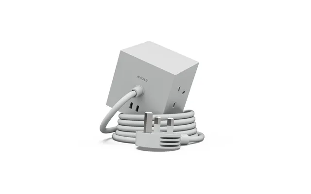 Avolt Square 1 Uk Power Strip Usb-c 30w 1.8 M Gotland Gray