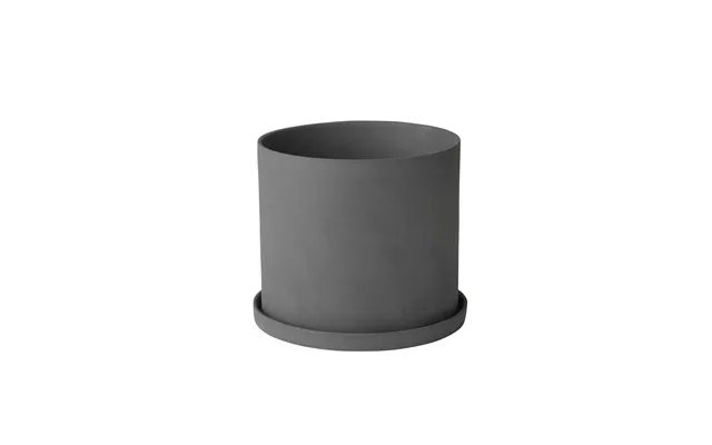 Blomus Nona Flower Pot Ø15 Cm Pewter