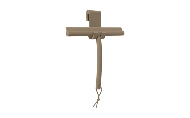 Blomus Vipo Shower Scraper With Hook Tan