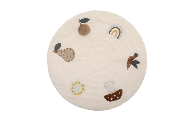 Bloomingville Agnes Play Mat Ø100 Cm White