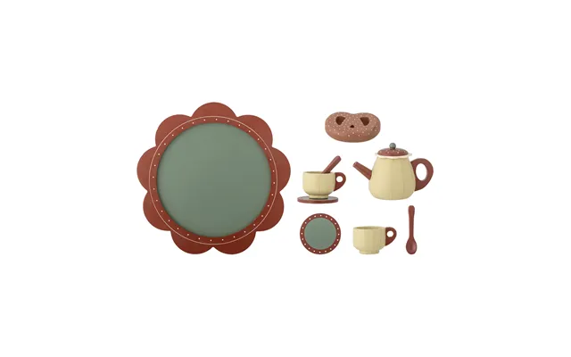 Bloomingville Bette Playset Service Brown
