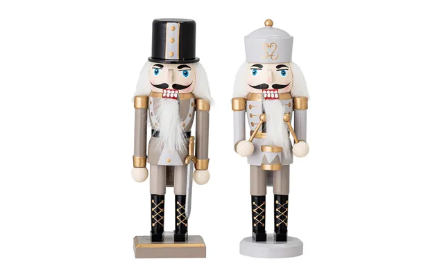 Bloomingville Darren Nut Cracker Decoration 20.5 Cm 2 Pieces Gold