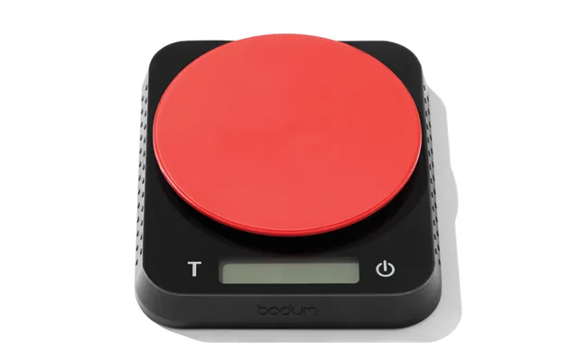 Bodum Bistro Kitchen Scale 13x15.7 Cm Black-red