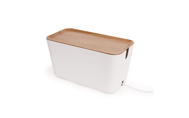 Bosign Cable Organiser Cabel Tidy Wood-white