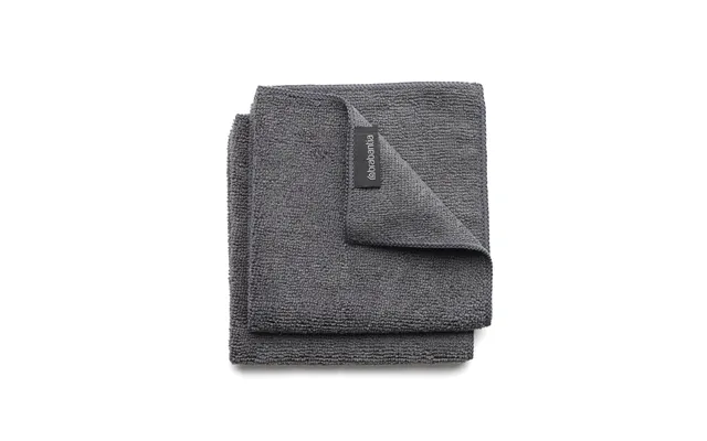 Brabantia Brabantia Microfiber Cloth 2-pack Dark Grey product image