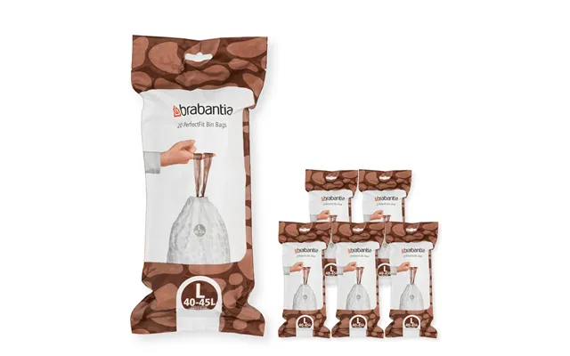 Brabantia Brabantia Perfectfit Bin Bags 120 Bags Model L. 40-45 L