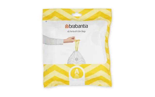 Brabantia Brabantia Perfectfit Waste Bag 40st 3 Liter