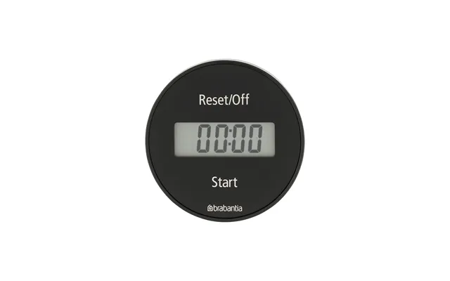 Brabantia Digital Kitchen Timer With Magnet Black
