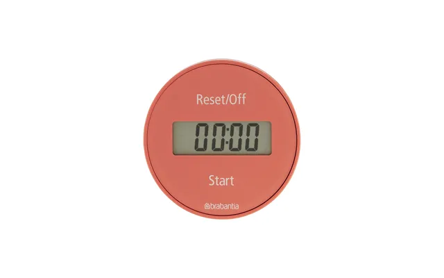 Brabantia Digital Kitchen Timer With Magnet Pink
