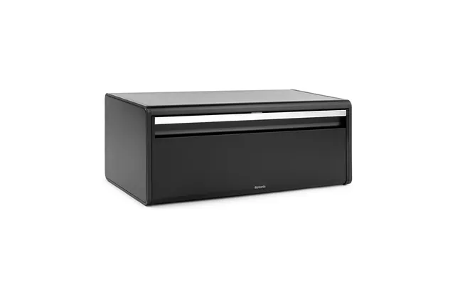 Brabantia Fall Front Bread Bin Matte Black