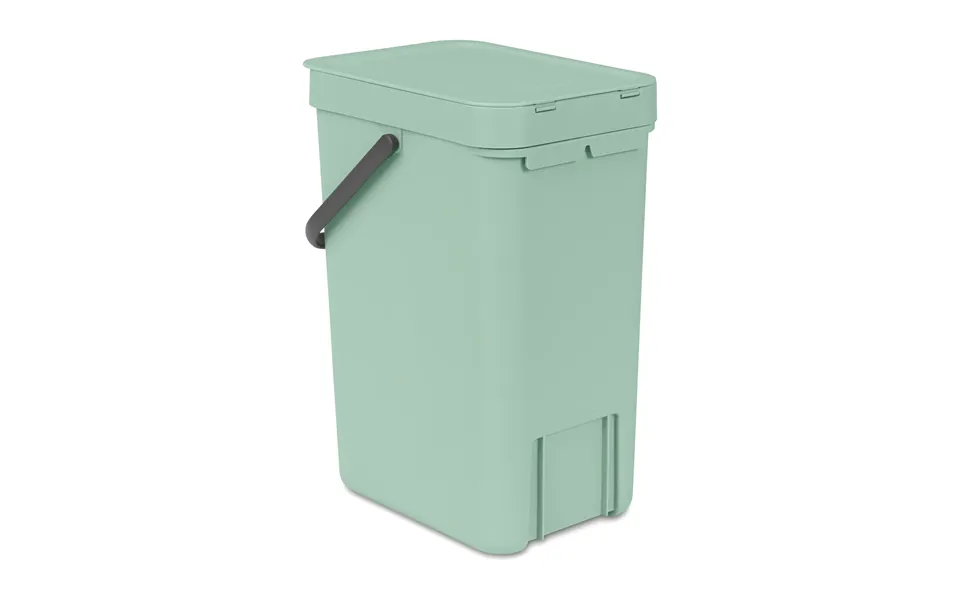 Brabantia Sort & Go Waste Bin 12 L. Jade Green