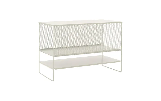 Brafab Haru Outdoor Kitchen Base Cabinet With Shelves 120x90x60 Cm Pearl White