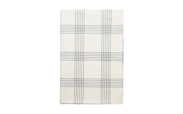 Broste Copenhagen Alice Tablecloth 160x200 Cm - Black-natural