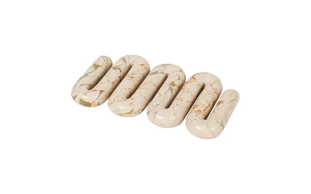 Broste Copenhagen Orla Trivet 14x25 Cm White-tawny Yellow