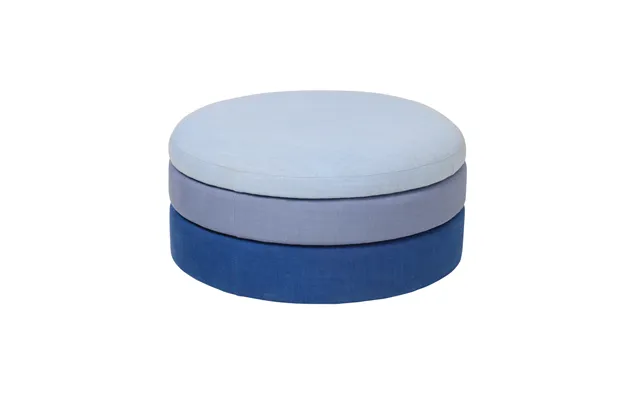Broste Copenhagen Pond Pouffe 30 Cm Blue Shades product image