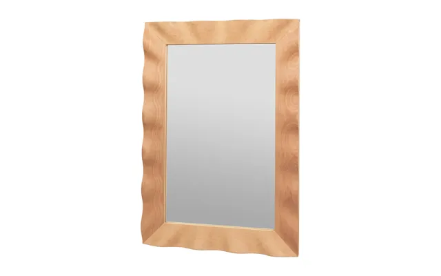 Broste Copenhagen Wavy Mirror 70x100 Cm Natural Brown