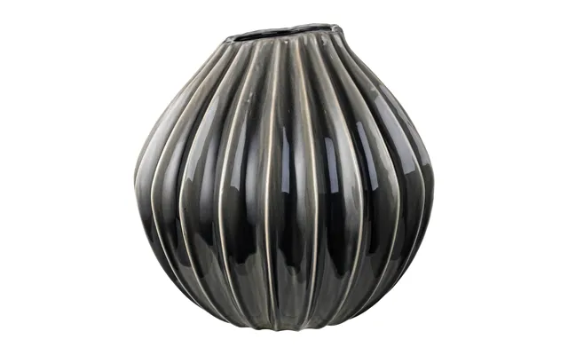 Broste Copenhagen Wide Vase Smoked Pearl 40 Cm