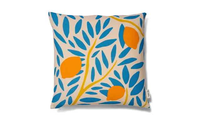 Classic Collection Sunny Citrus Cushion Cover 50x50 Cm Blue